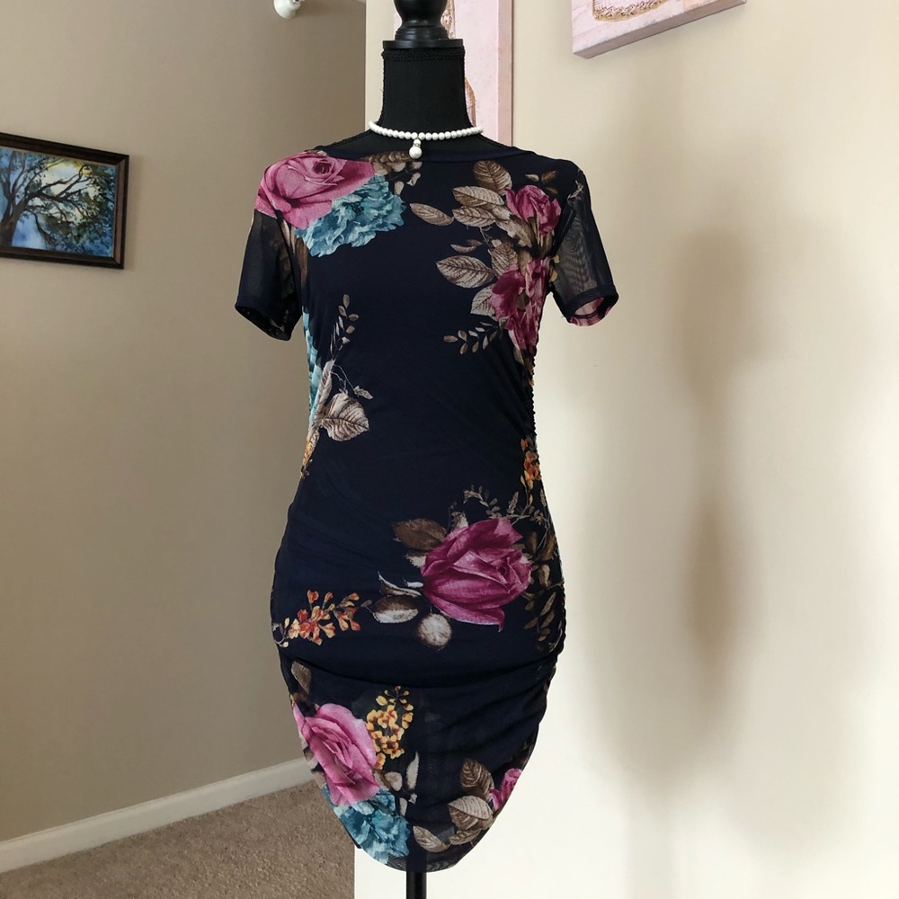 Secret garden mesh dress